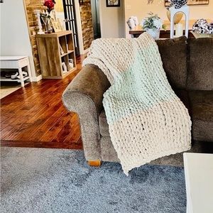 Custom hand made blanket